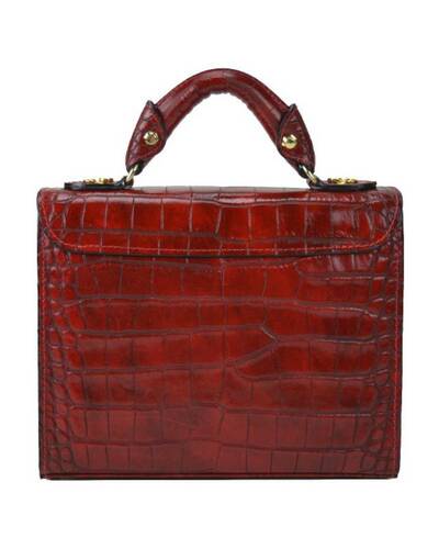 Pratesi Lucignano Handbag - K280/26 King Cherry