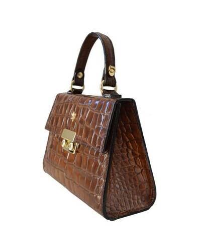 Pratesi Artemisia Leather Handbag - K299 King Black