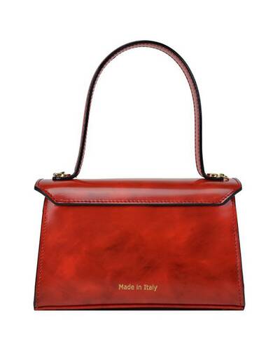 Pratesi Miss Impruneta leather handbag - R146 Radica Brown