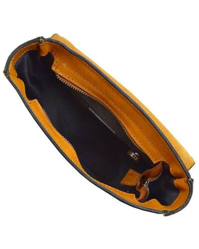 Pratesi Torri leather shoulder bag - B294/20 Bruce Black