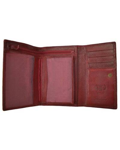 Pratesi Museo San Marco Women's wallet - B412 Bruce Cherry