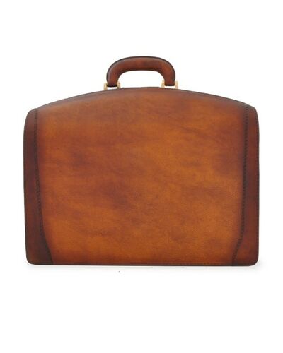 Pratesi Brunelleschi briefcase for laptop - B120 Bruce Brown