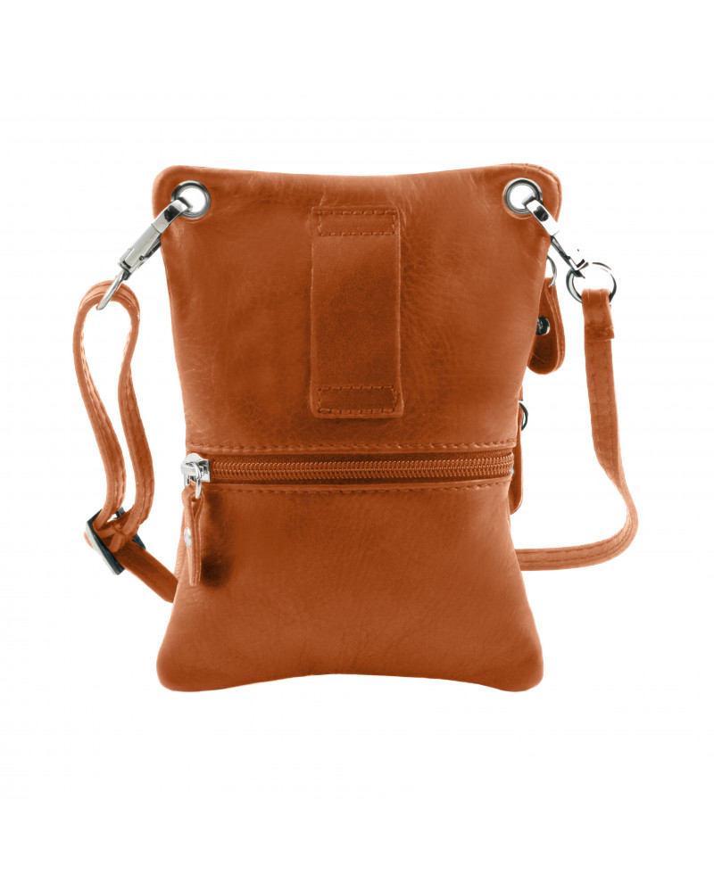 Genuine Soft Leather Cross Body Bag Folding Flap Over The, 56% OFF